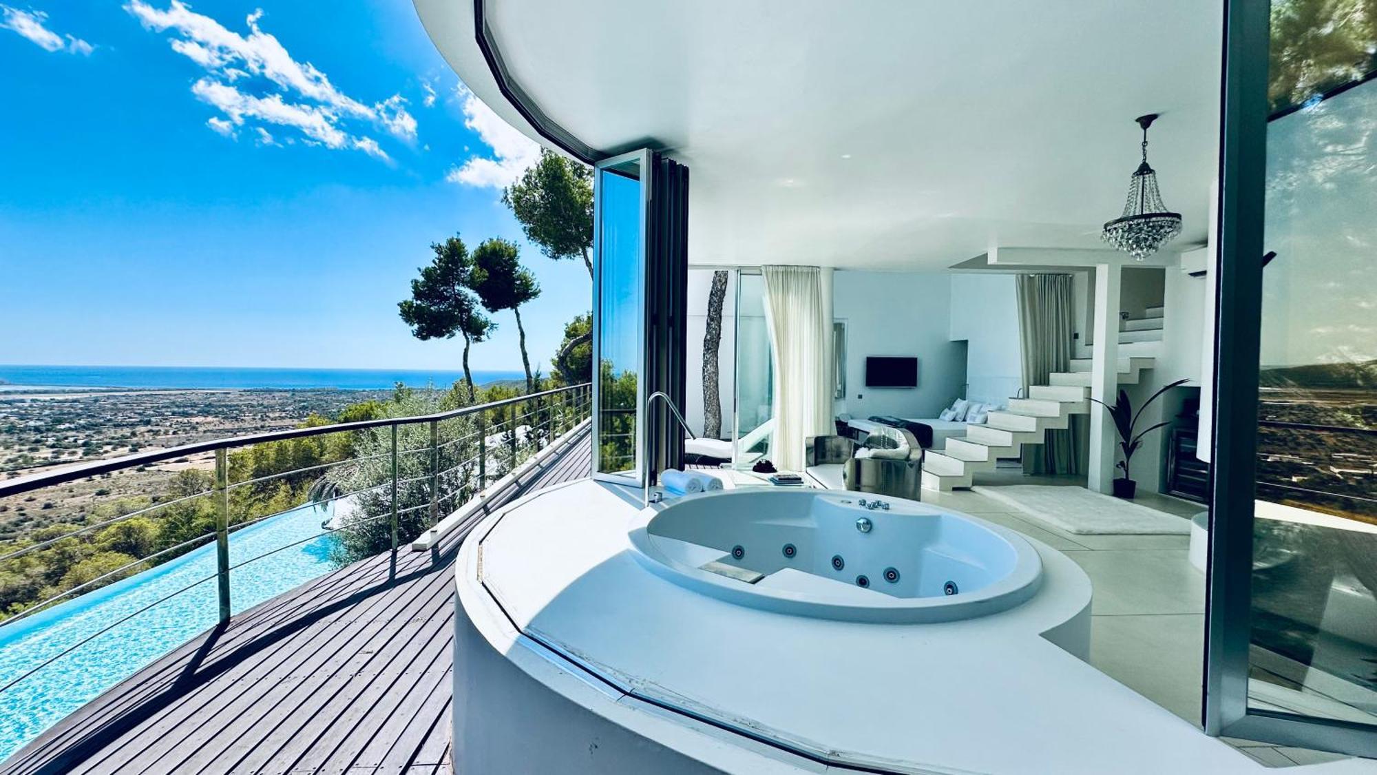 Villa Roca Ibiza - Un Paraiso Premium A Solo 10 Minutos De La Ciudad De Ibiza Y De Las Playas Cala Jondal Y Salinas Sant Jordi de ses Salines Экстерьер фото